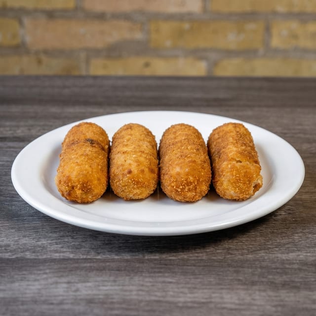 Homemade Ham Croquette.